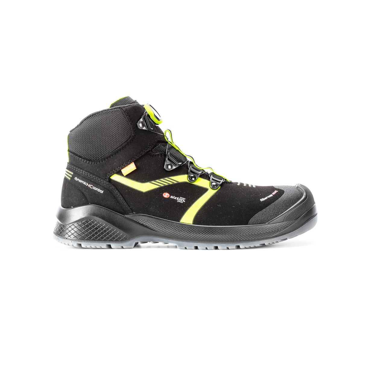 Scatto Boa Safety Half Boot - Black