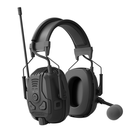 Freebird COM Hearing Protection - Black