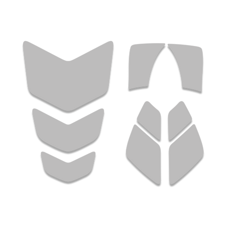 Armet Reflective Tape Helmet Accessories - Silver