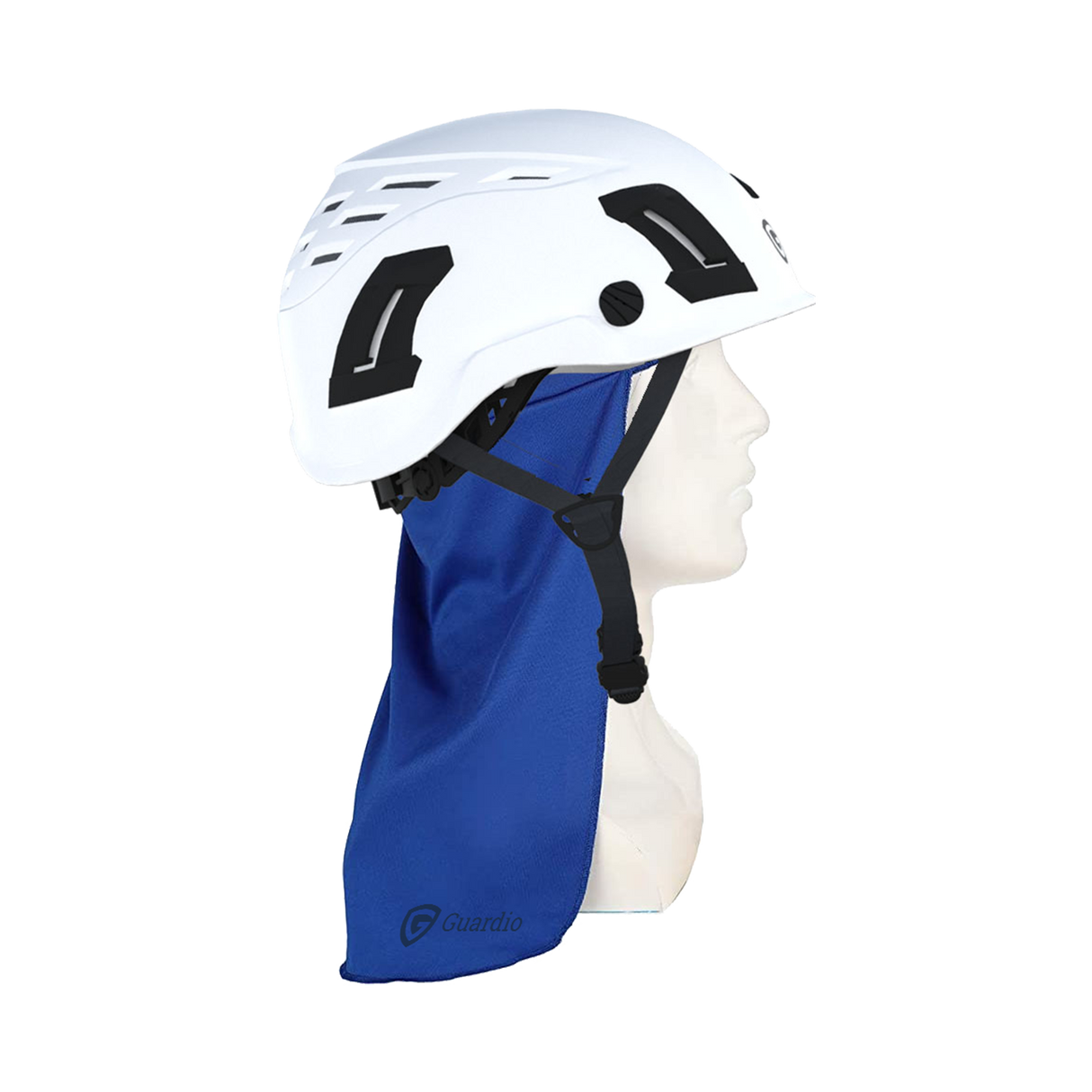 Neck Shield Helmet Accessories - Cobolt blue