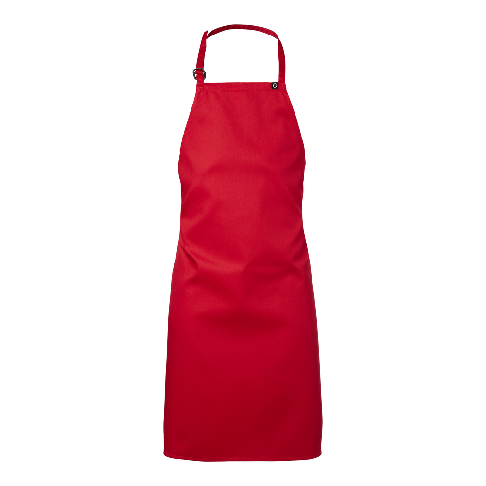 Eda Bib Apron - Red