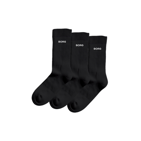 Essential Crew 3-p Socks - Black