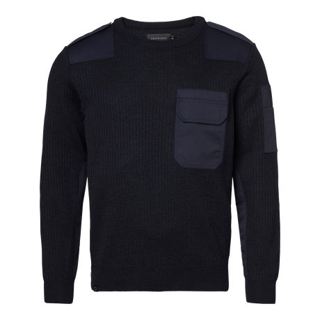 Nato Pullover Round Neck - Dark navy