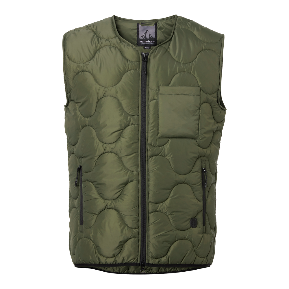 Beckey Puffer Vest - Olive