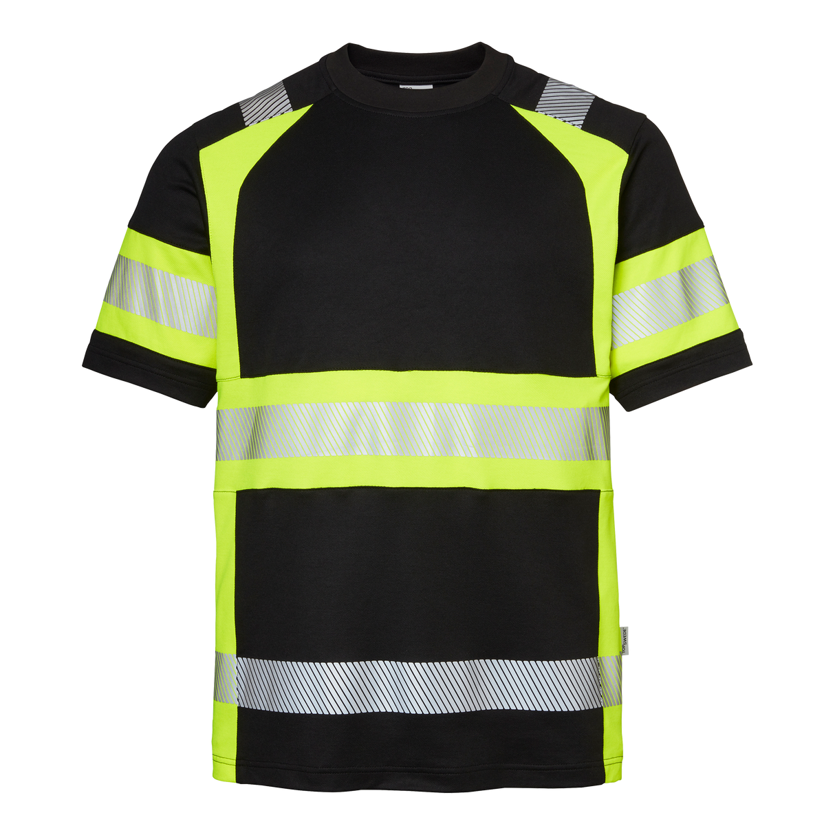 600 T-shirt - Black/fluorescent yellow