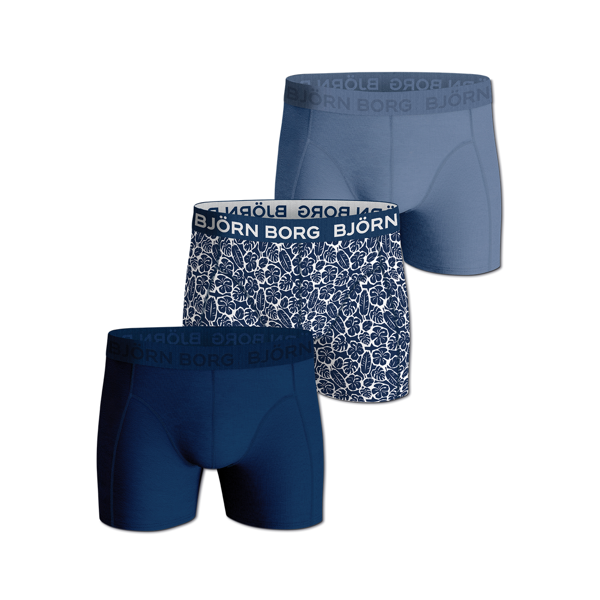 Boxer Multi 3-p Underwear - Blue