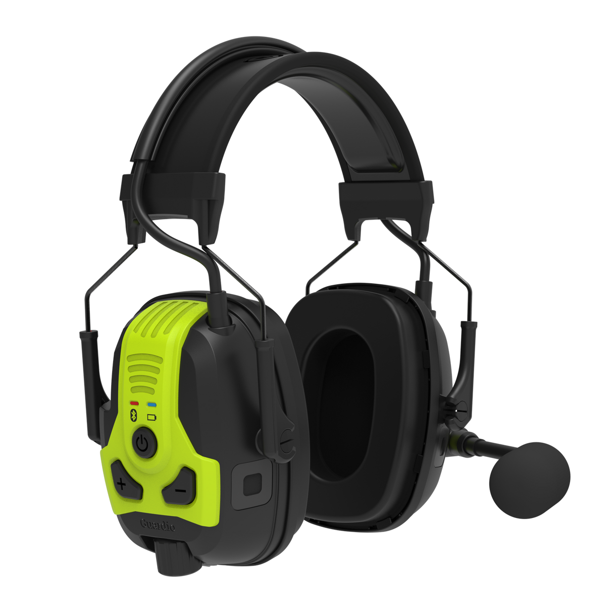 Freebird BT X Hearing Protection - Black/fluorescent yellow