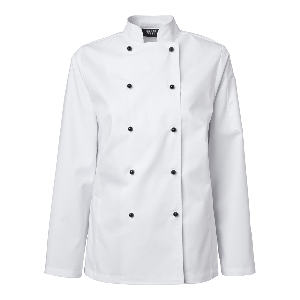 Elsa chefs coat w - White
