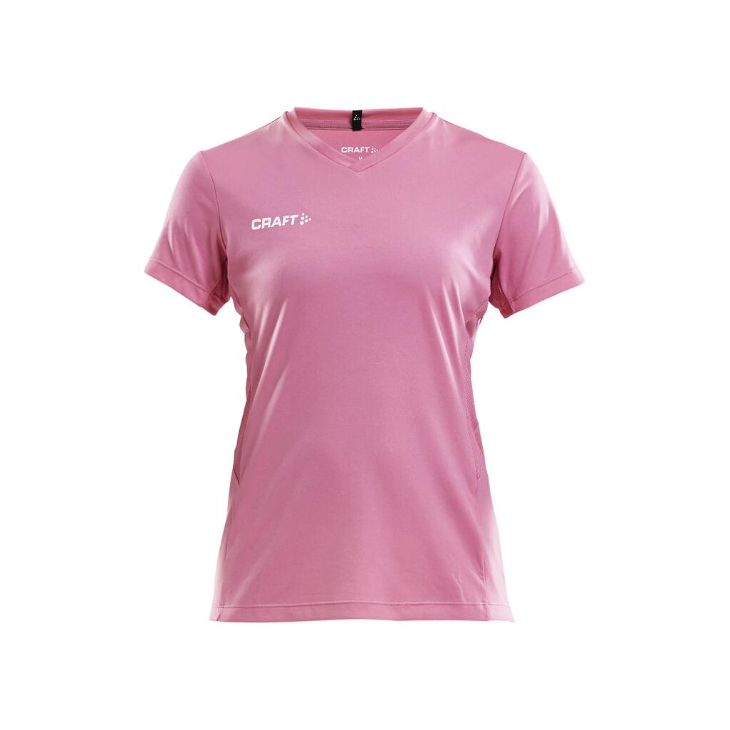 Squad Go Jersey Solid W - Pink - Front