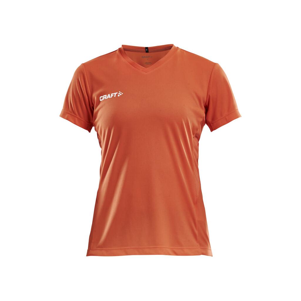 Squad Go Jersey Solid W - Orange - Front
