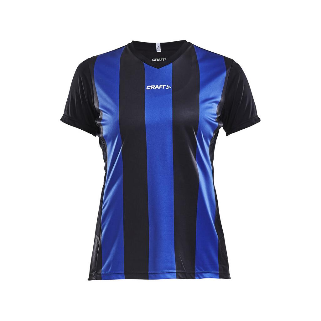 Progress Jersey Stripe W - Black/Club Cobolt - Front