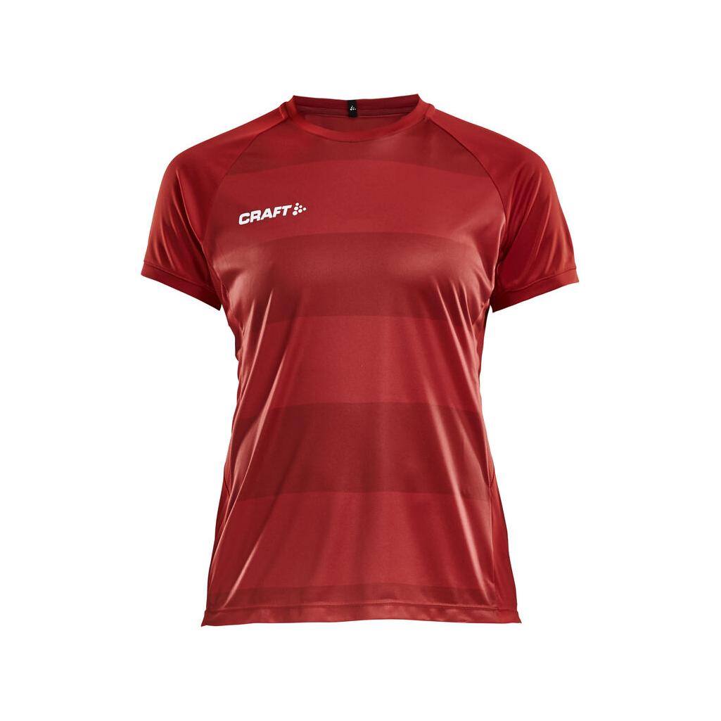 Progress Jersey Graphic W - Red - Front