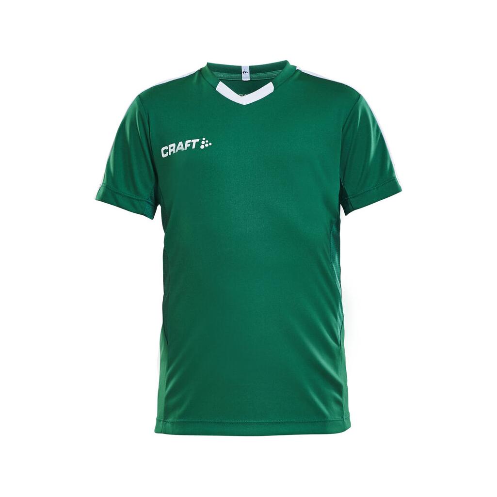 Progress Jersey Contrast Jr - Green - Front