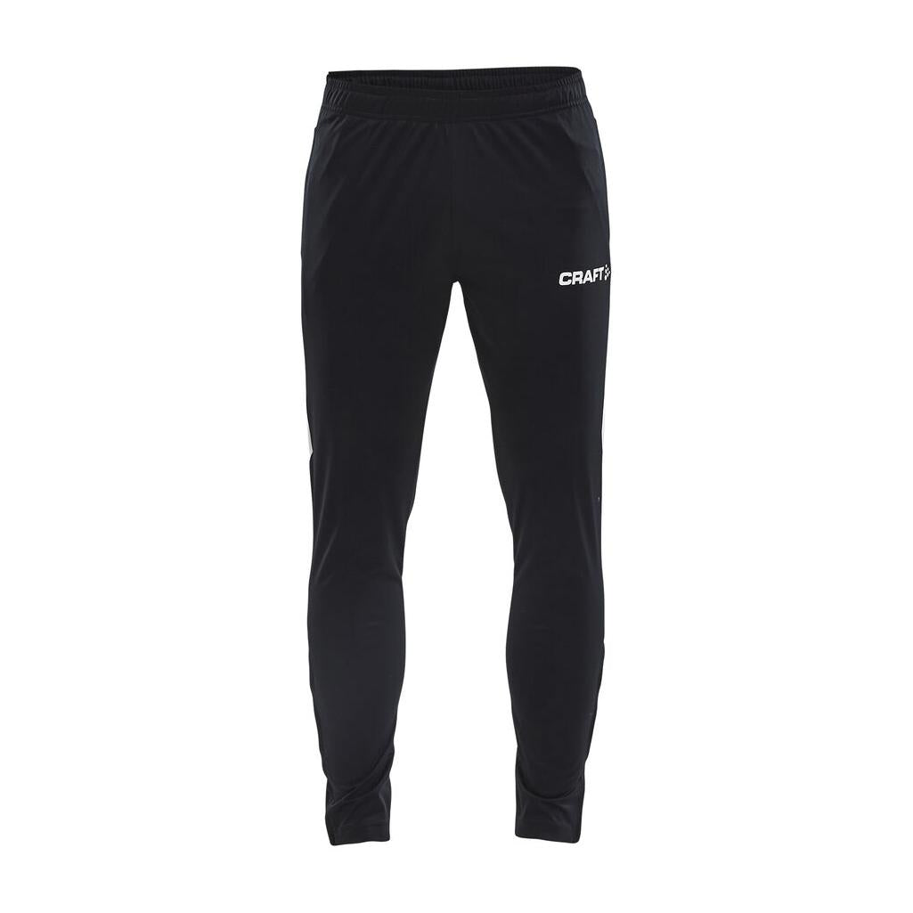 Progress Pant M - Black/White - Front