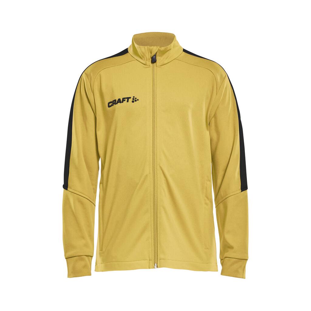 Progress Jacket Jr - Yellow/Black - Front