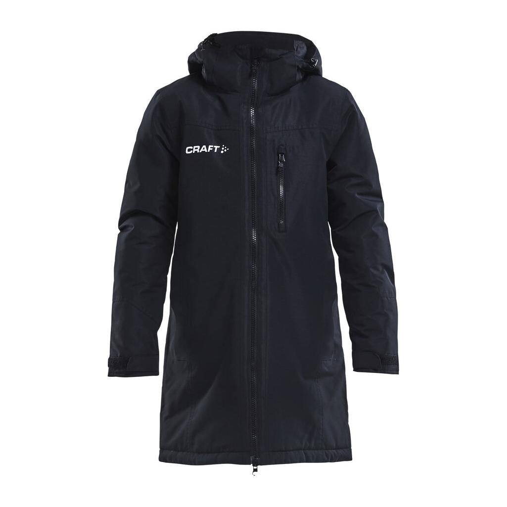 Jacket Parkas Jr - Black - Front