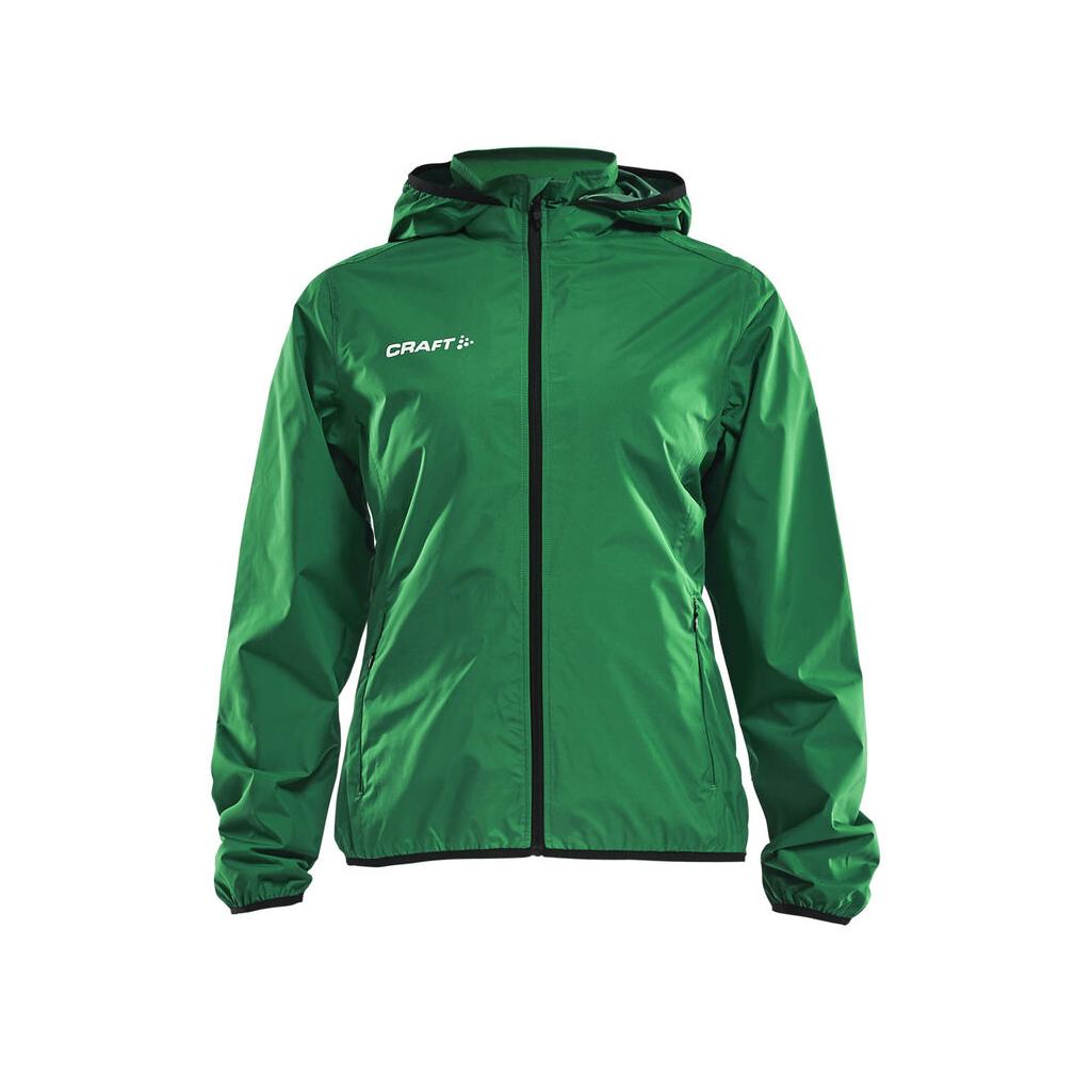 Jacket Rain W - Green - Front