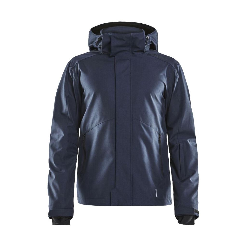 Mountain Jkt M - Navy Melange - Front