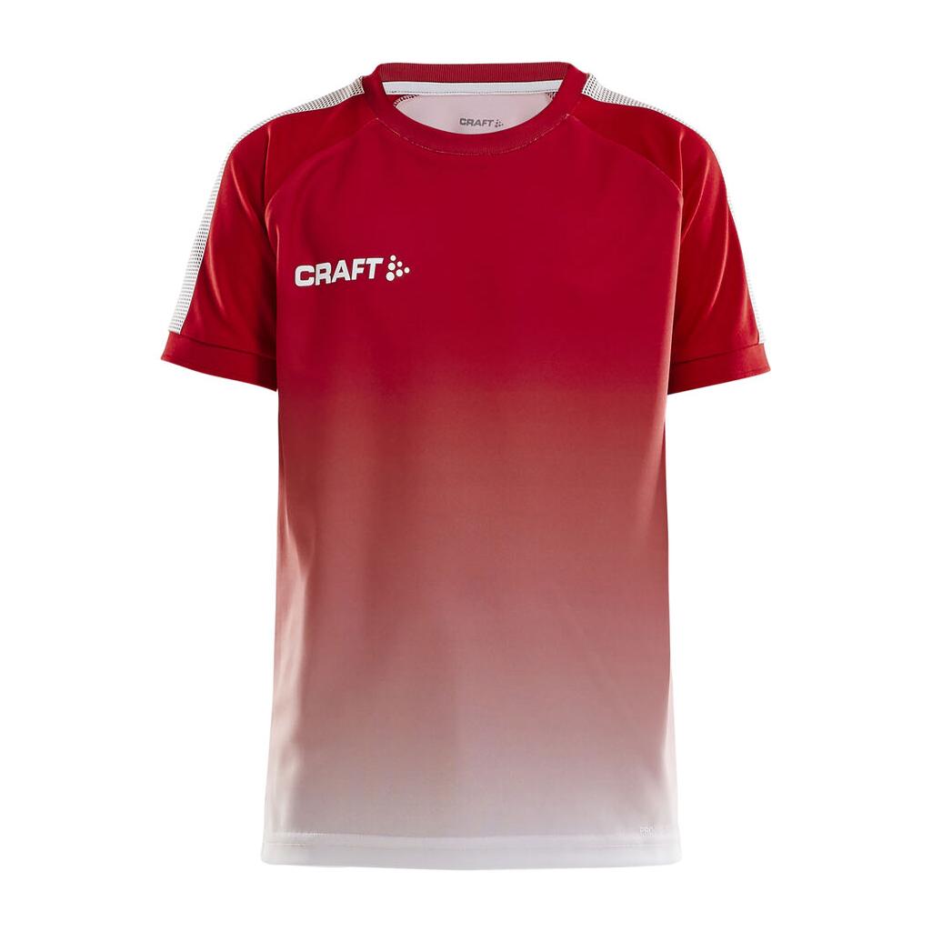Pro Control Fade Jersey Jr - Red/White - Front