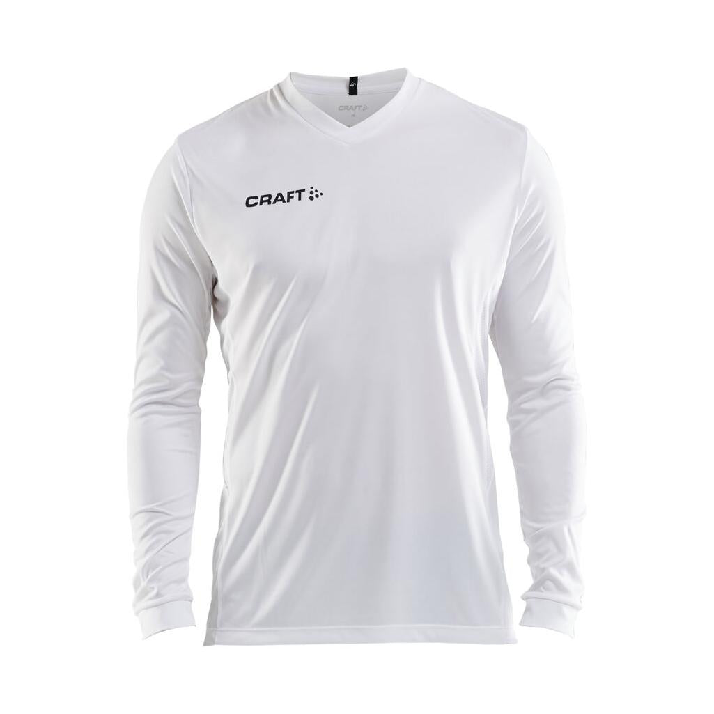 Squad Go Jersey Solid Ls M - White - Front