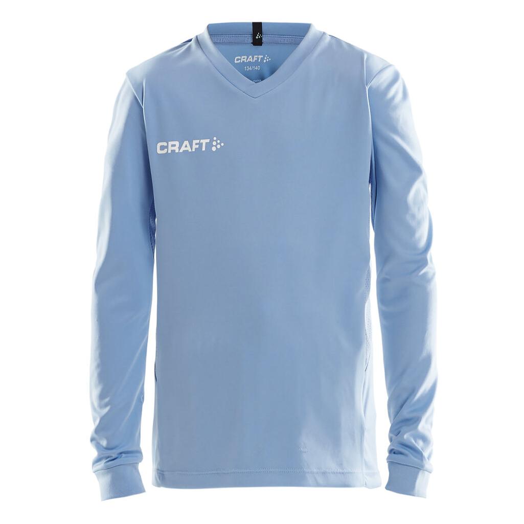 Squad Go Jersey Solid Ls Jr - Blue - Front