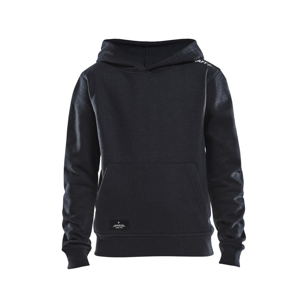 Community Hoodie Jr - Black - Front