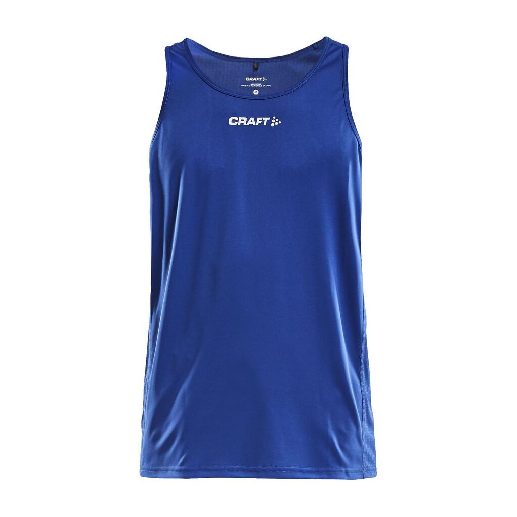 Rush Singlet M - Cobalt - Front