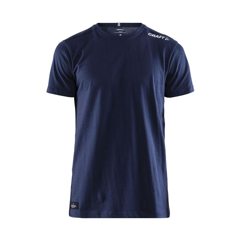 Community Mix Ss Tee M - Navy - Front