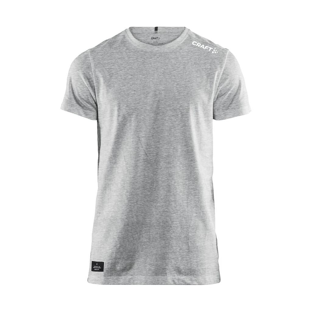 Community Mix Ss Tee M - Grey Melange - Front