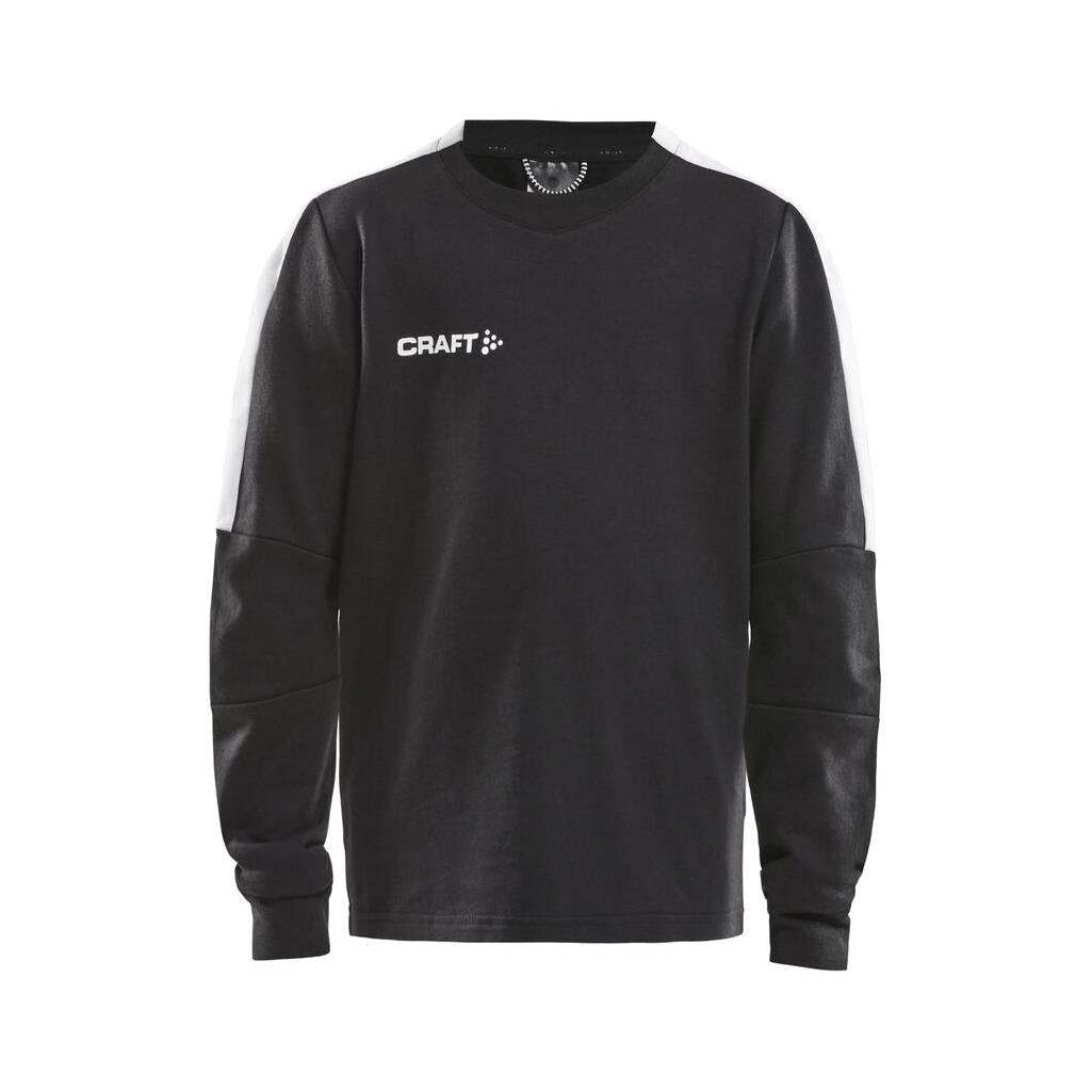 Progress Gk Sweatshirt Jr - Black/White - Front
