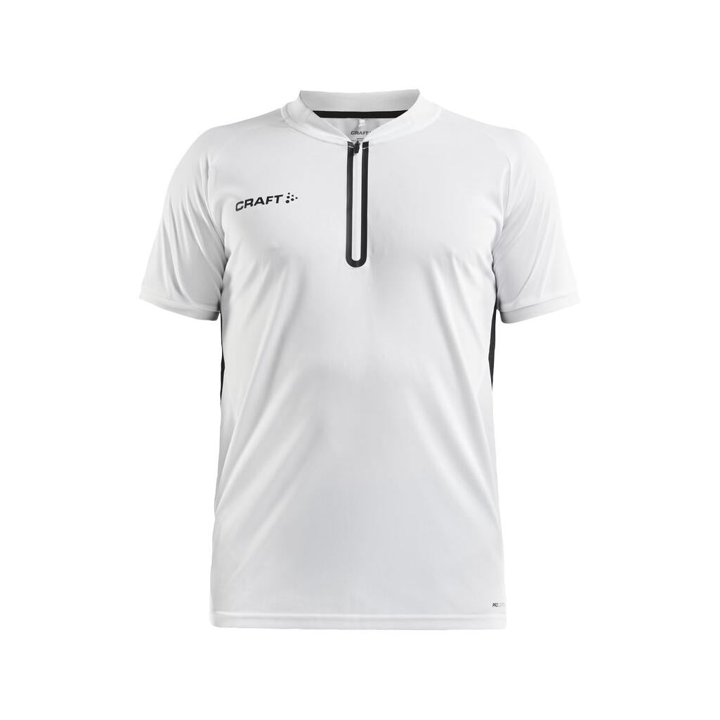 Pro Control Impact Polo M - White/Black - Front