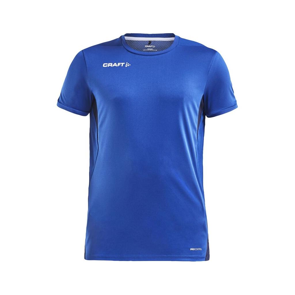 Pro Control Impact Ss Tee M - Club Cobolt/Navy - Front