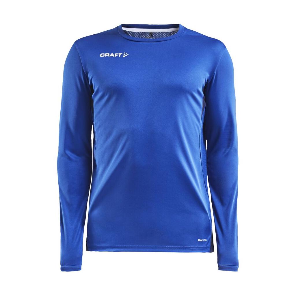 Pro Control Impact Ls Tee M - Club Cobolt/Navy - Front