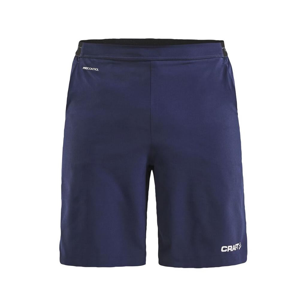 Pro Control Impact Shorts M - Navy/White - Front