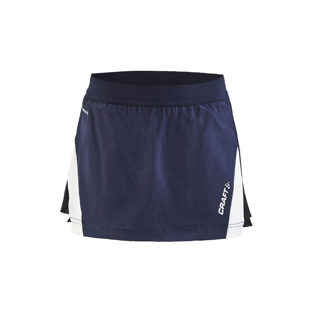 Pro Control Impact Skirt Jr - Navy/White - Front