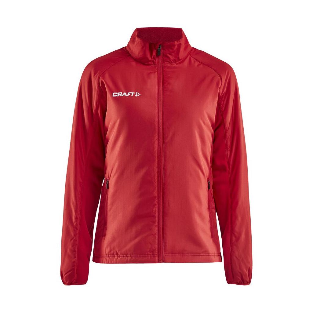 Jacket Warm W - Red - Front