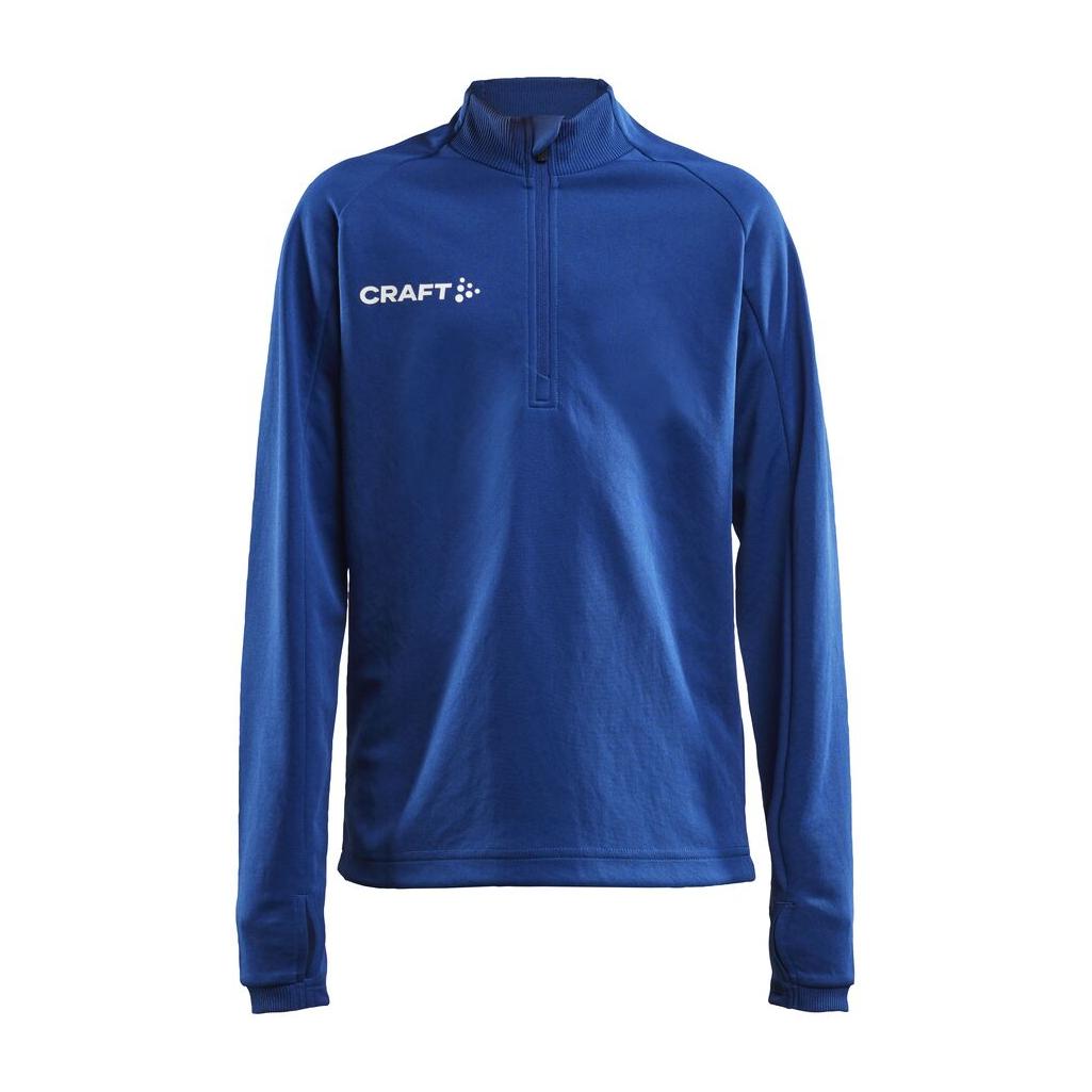 Evolve Halfzip Jr - Cobalt - Front