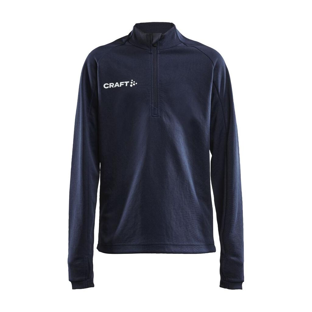 Evolve Halfzip Jr - Navy - Front