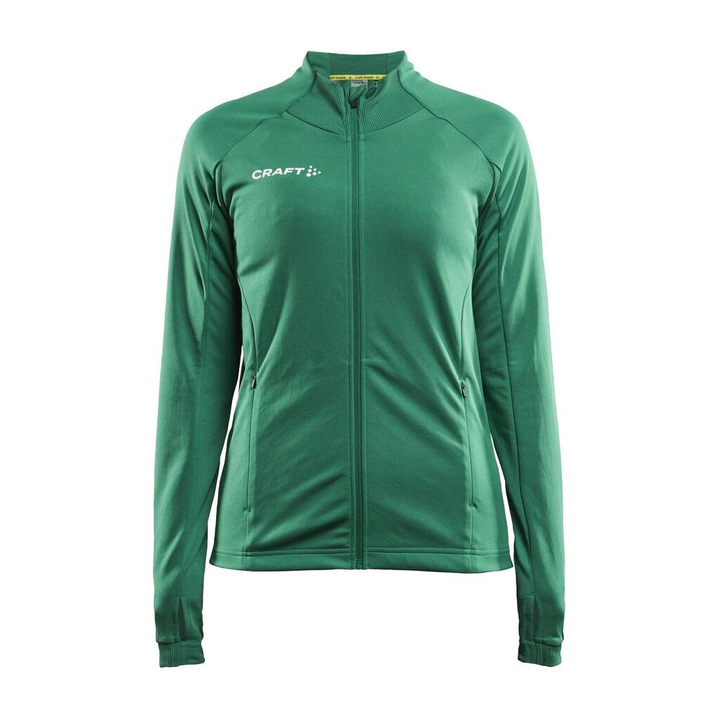 Evolve Full Zip W - Green - Front