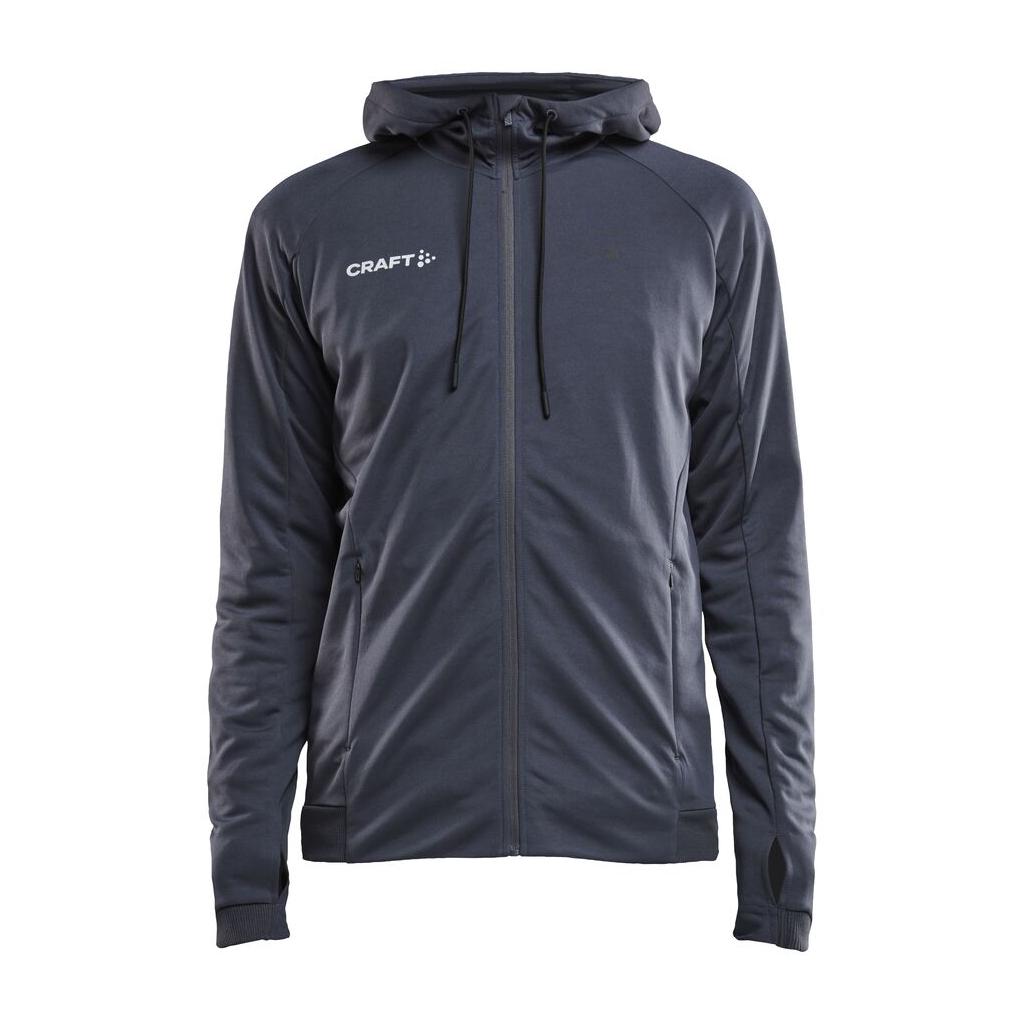 Evolve Hood Jacket M - Dark Grey - Front