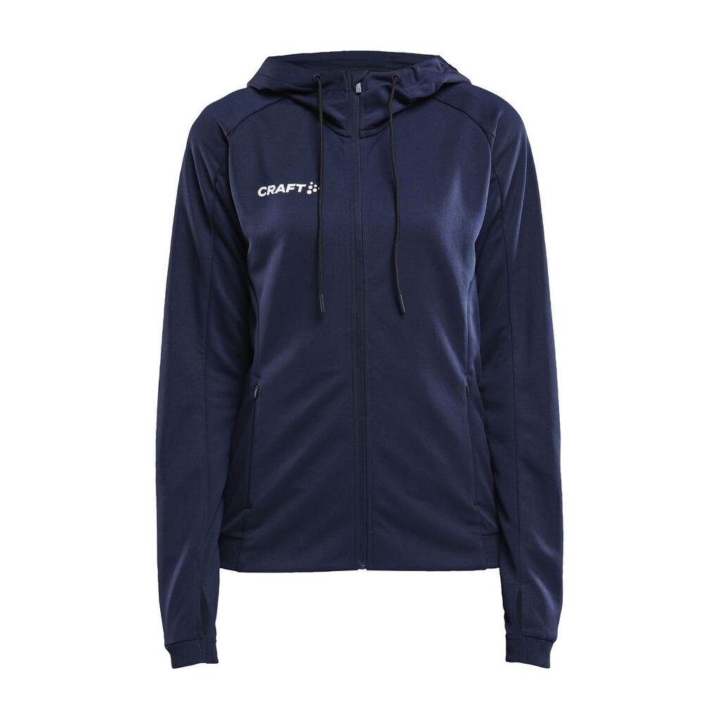 Evolve Hood Jacket W - Navy - Front