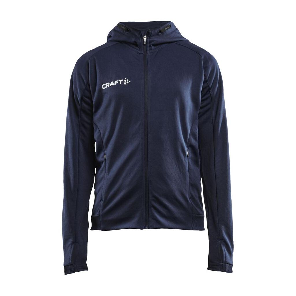 Evolve Hood Jacket Jr - Navy - Front
