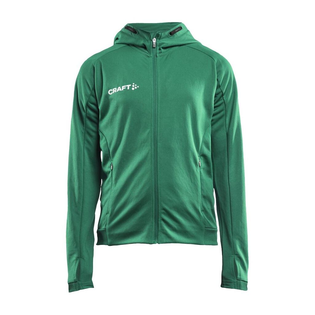 Evolve Hood Jacket Jr - Green - Front