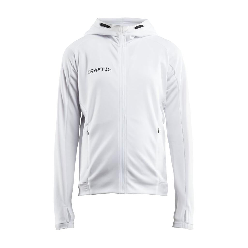 Evolve Hood Jacket Jr - White - Front