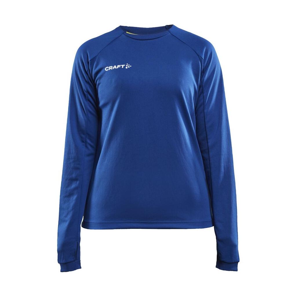 Evolve Crew Neck W - Cobalt - Front