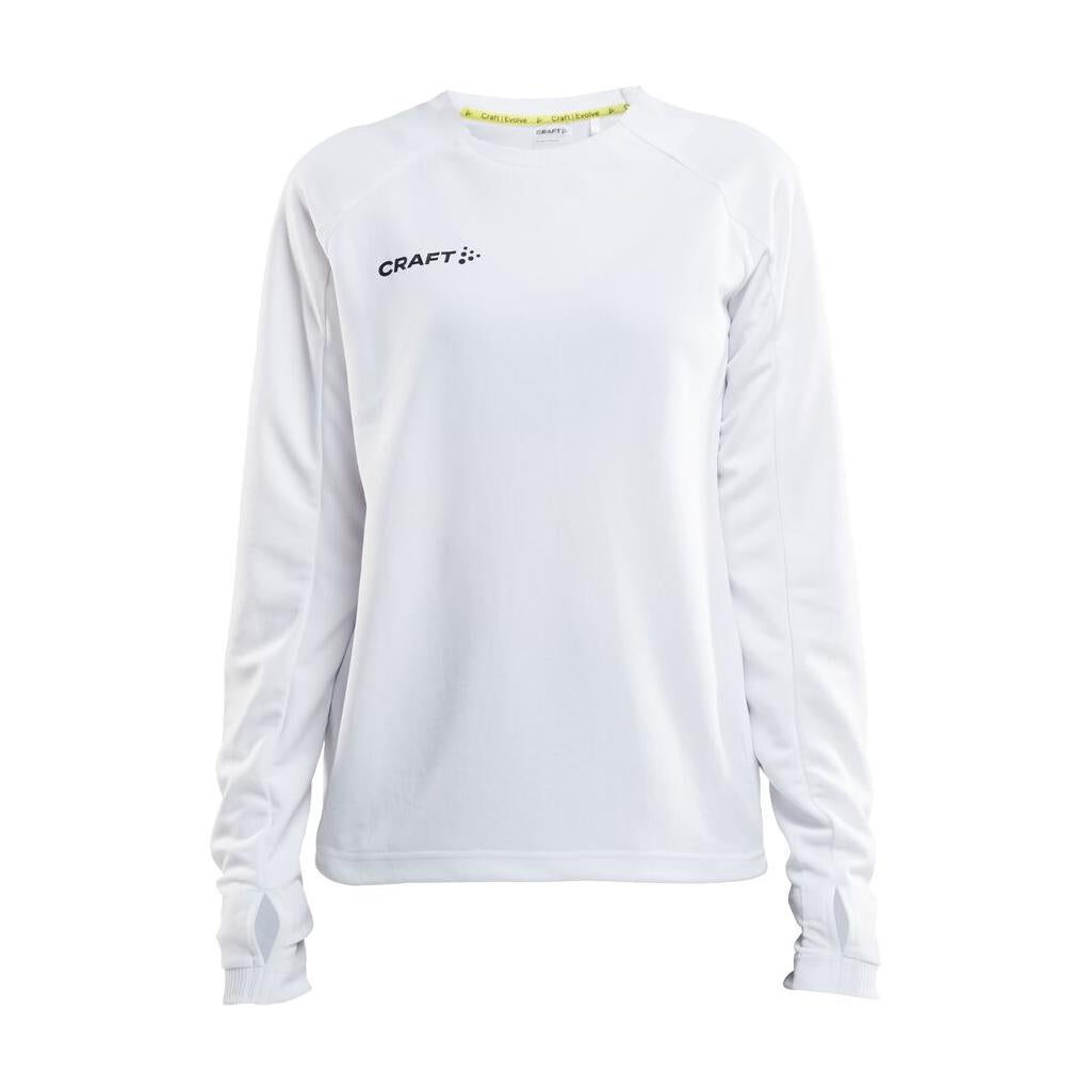 Evolve Crew Neck W - White - Front