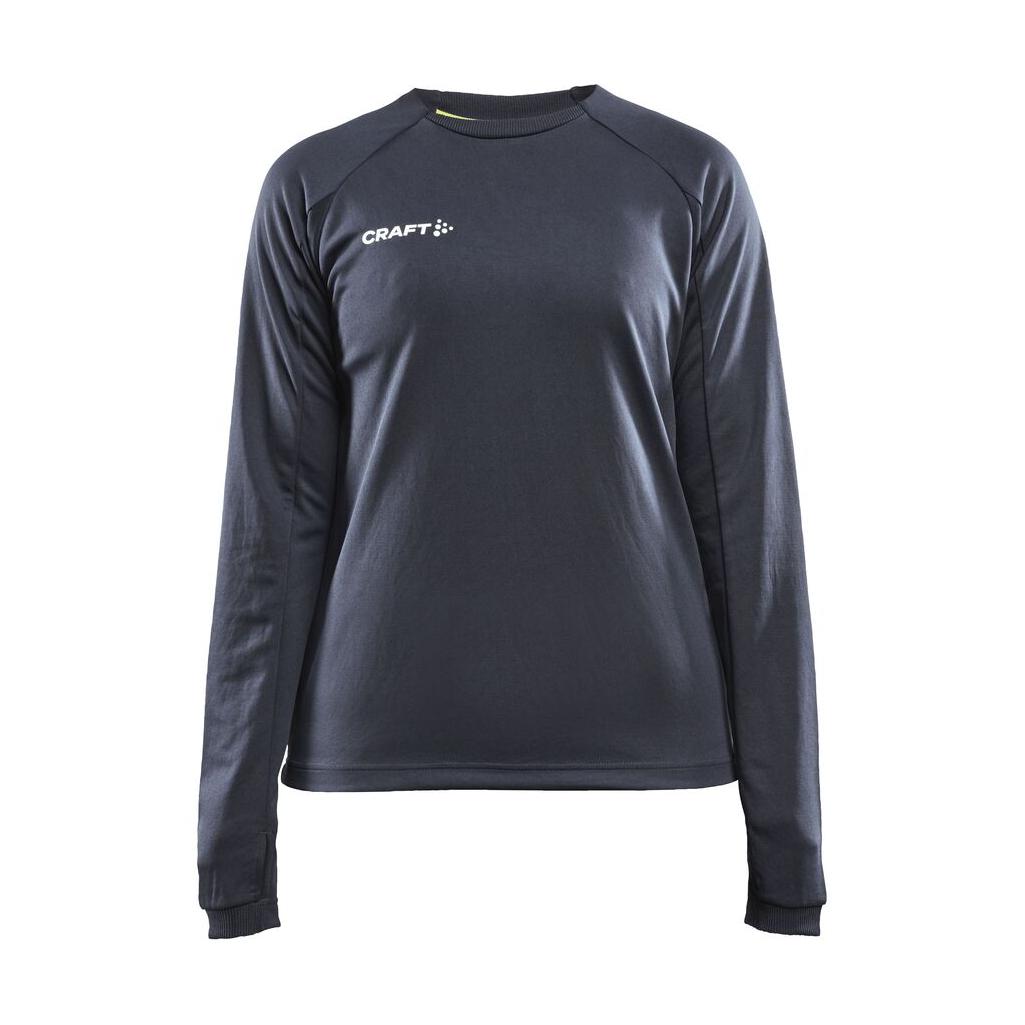 Evolve Crew Neck W - Dark Grey - Front