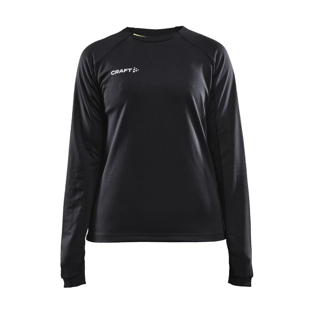 Evolve Crew Neck W - Black - Front