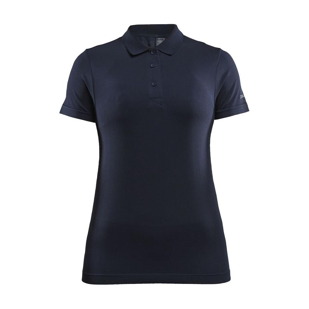 Adv Seamless Polo Shirt W - Navy - Front