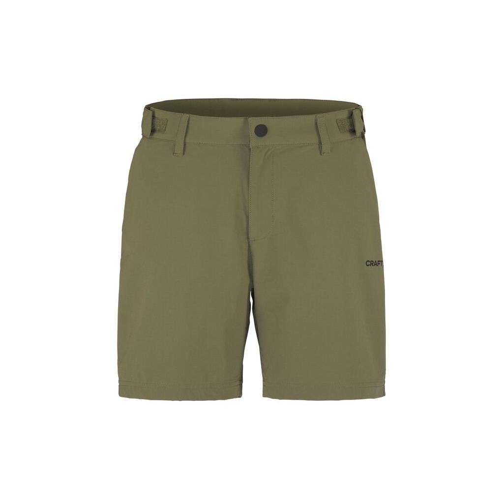 Adv Explore Tech Shorts W - Dark Green - Front
